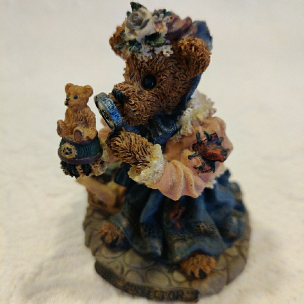 Boyds Bears & Friends The Collector 1998 Limited Edition Figurine Vintage